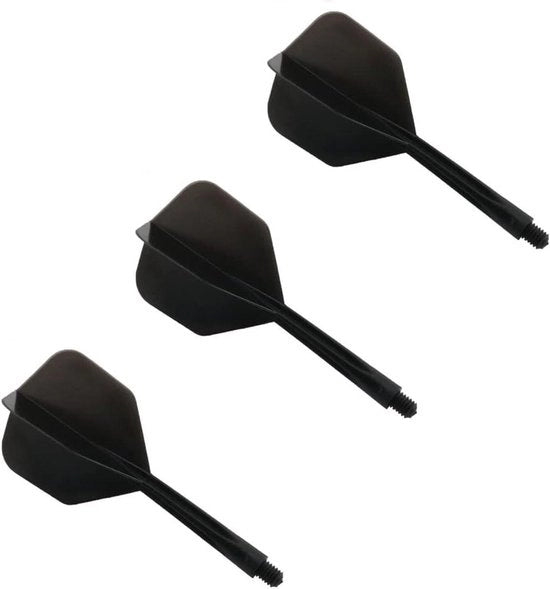 Lotto di 3 Asta per Dardi 80 mm - Plastica - Accessori per Dardi - Accessori per Dardi Professionali