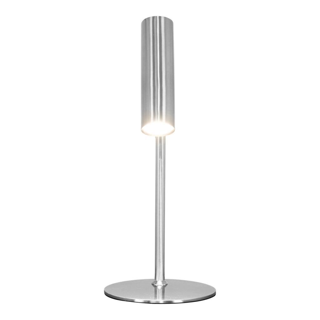 Lampada da Tavolo Paris, Argento, Metallo, 20x20x47 cm
