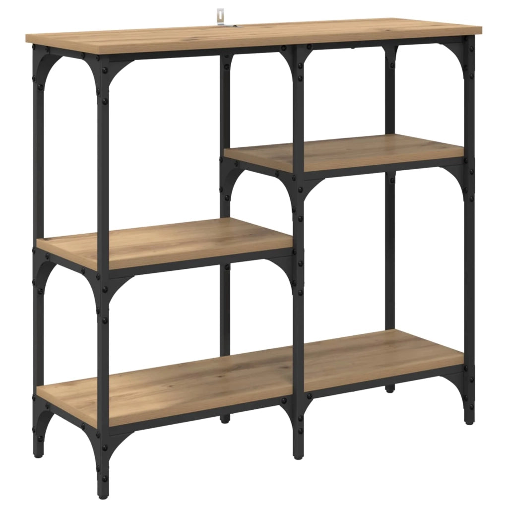 Tavolo consolle Rovere artigianale 80 x 29 x 75 cm