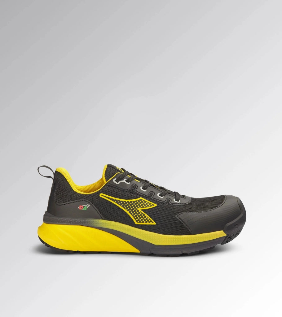 Scarpa Bassa Antinfortunistica S3S SRC Ammortizzata | Diadora Utility Vortex DA2 Nero/Rosso/43