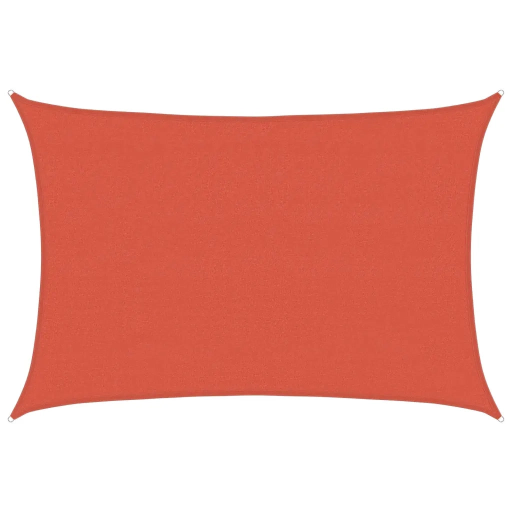 Vela Parasole | Telo Ombra | Vela da ombra 160 g/m2 Terracotta 4x5 m in HDPE