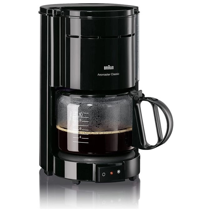 Braun KF47BK Aromaster Macchina da caffe' con filtro Manuale 10 tazze 1000 W Antígoccia Spegnimento Automatico colore Nero