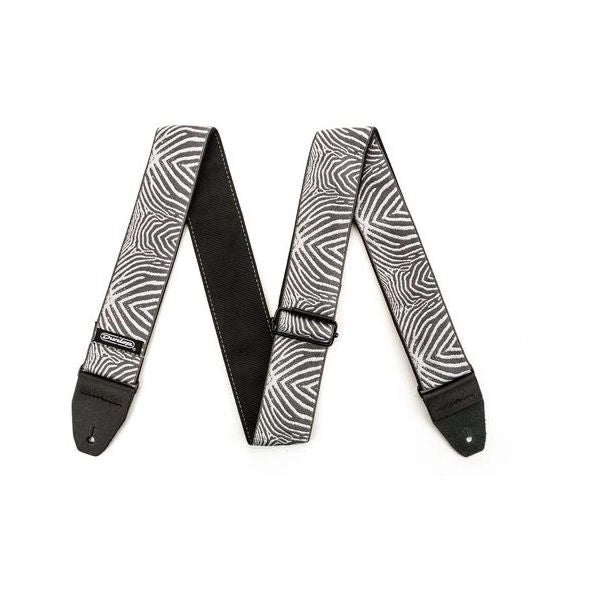 Tracolla chitarra dunlop d6722 jacquard  zebra cadabra