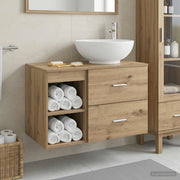 Set di mobili per il bagno 2 pcs Rovere Artigianale 3403919