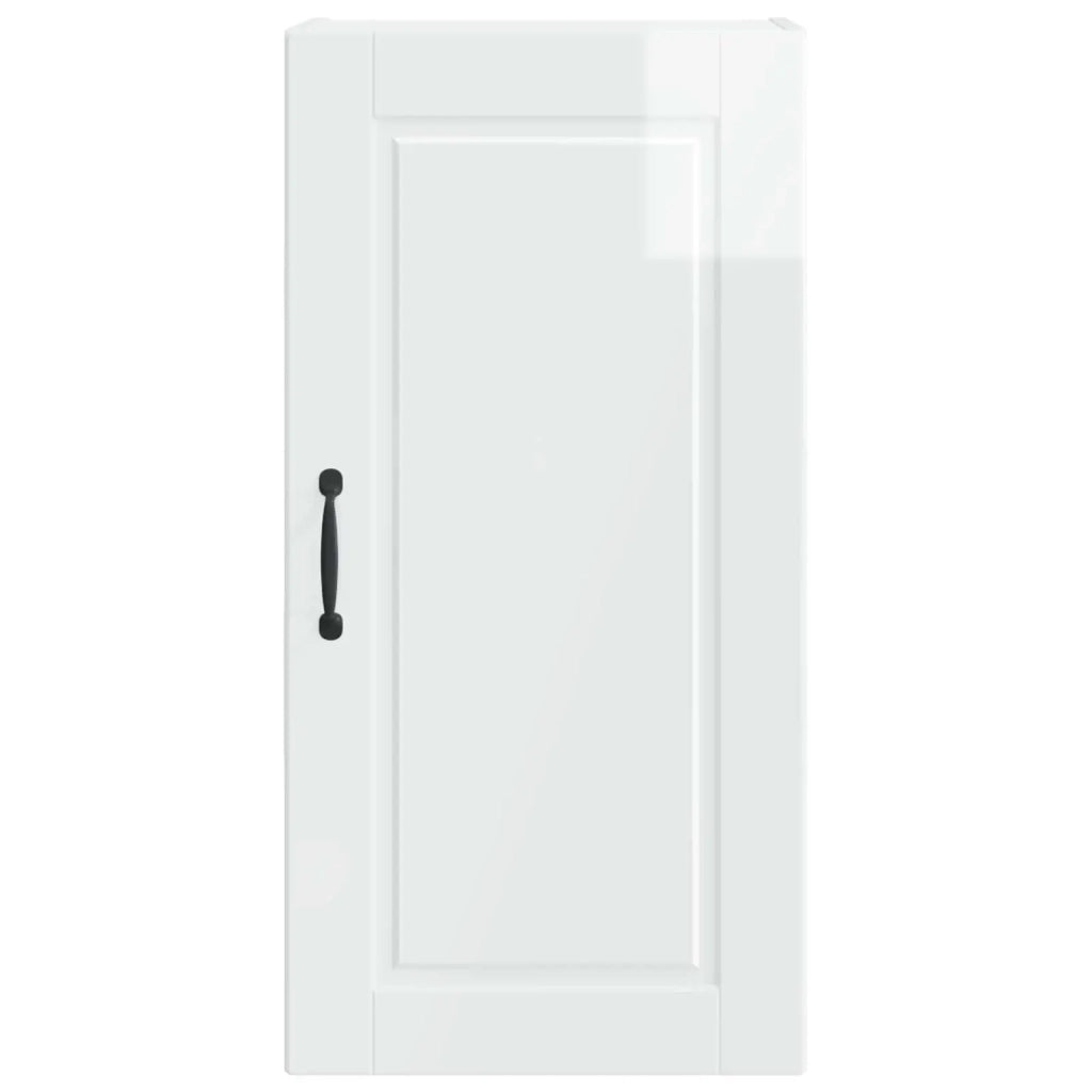 Mobile da cucina con lo scaffale-Armadio da cucina Bianco Lucido 40 x 31 x 80 cm 933586