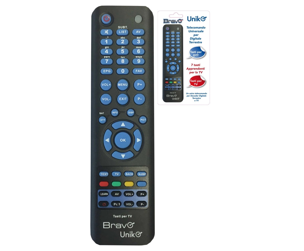 TELECOMANDO TV 'UNIKO' - BRAVO