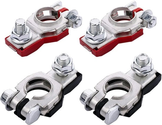 Accoppiatori in acciaio resistente all'usura, 2 pezzi, rossoblu, per auto e camion, con connessioni a basso contenuto di carbonio, facile da installare.