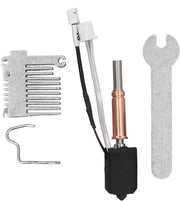Kit di Testa Calda in Acciaio - Cassetta di Riscaldamento Ceramica - Installazione Rapida - Regolazione Temperatura Stabile - Elevate Prestazioni a Temperatura Alta - Fino a 400 ℃ - Componente di Stampante 3D