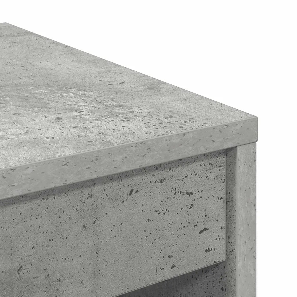 Scrivania Grigio cemento 60 x 40 x 76 cm 869373