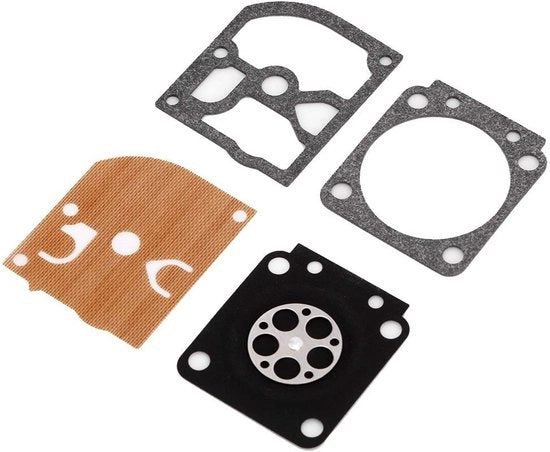 Set di riparazione carburatore nuovo di zecca - sostituzione per MS 180/MS 170 - ZAMA - attrezzo di regolazione - metallo/FAB - 1x set