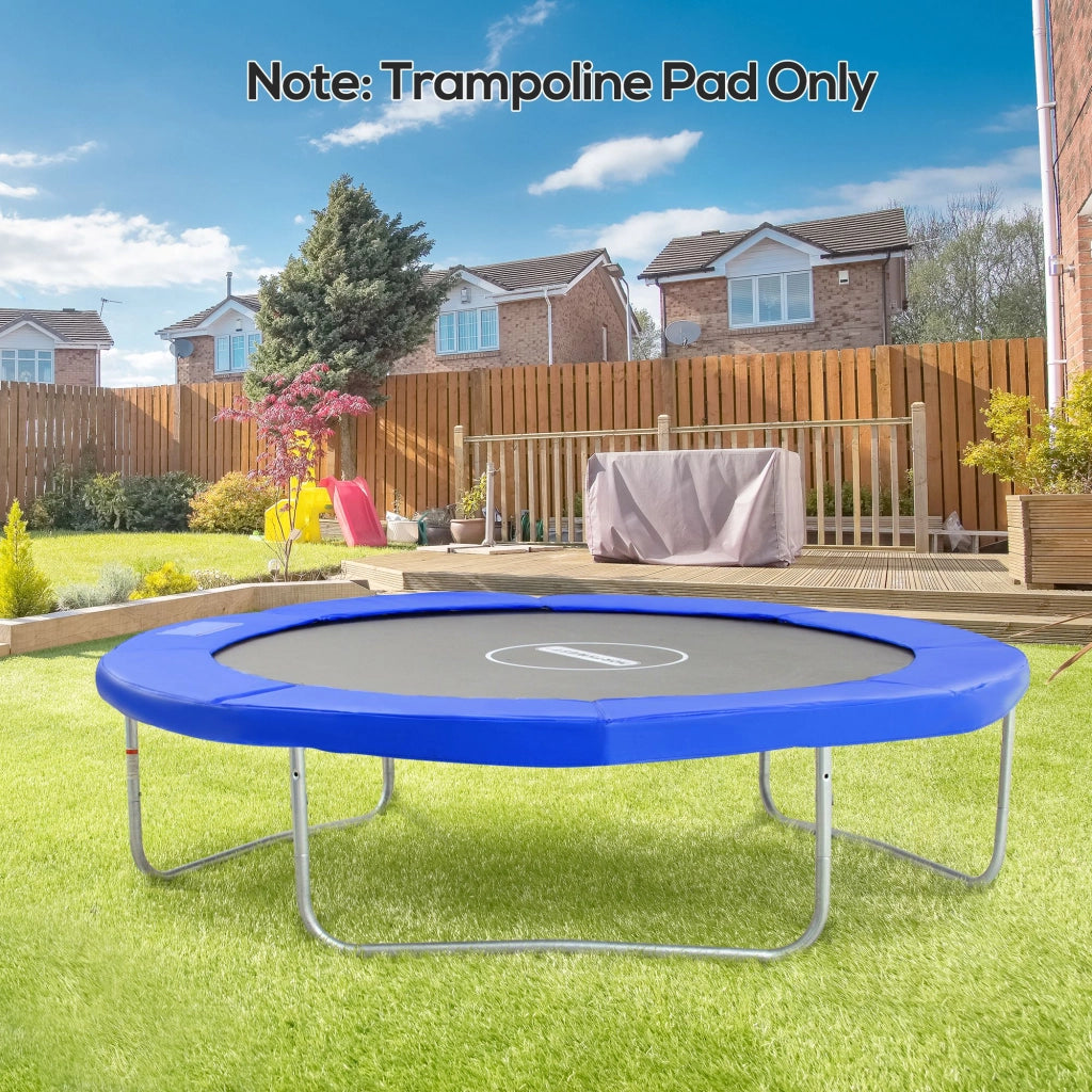 Cuscino di protezione per trampolino ¨C zephmum ¨C blu, ? 305 cm