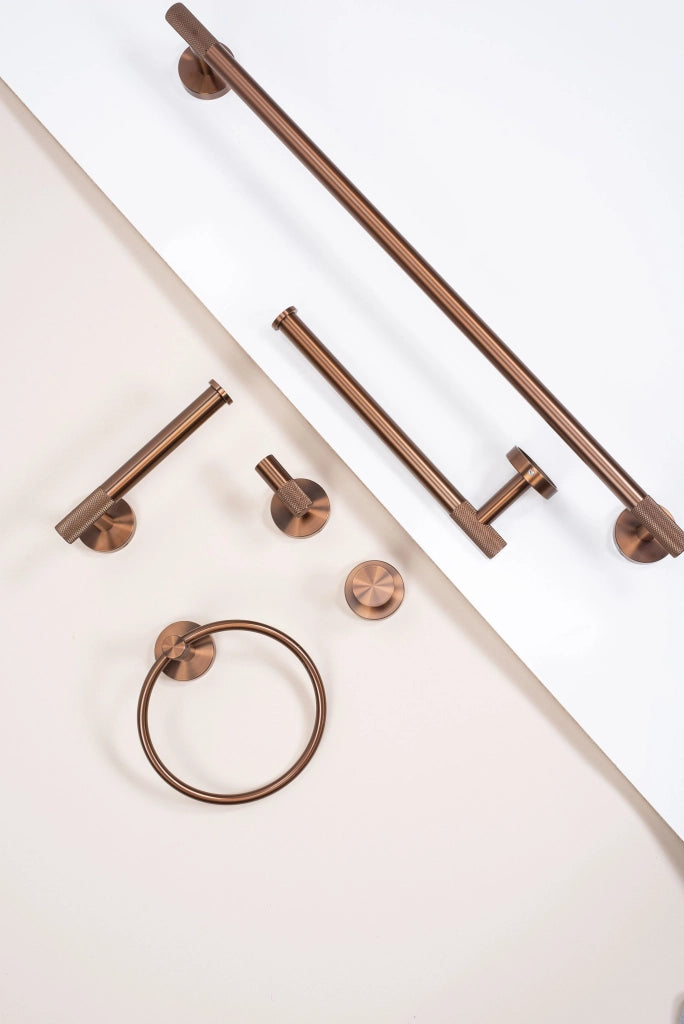 Portasciugamano Da Bagno 6606a Modern Brush Copper