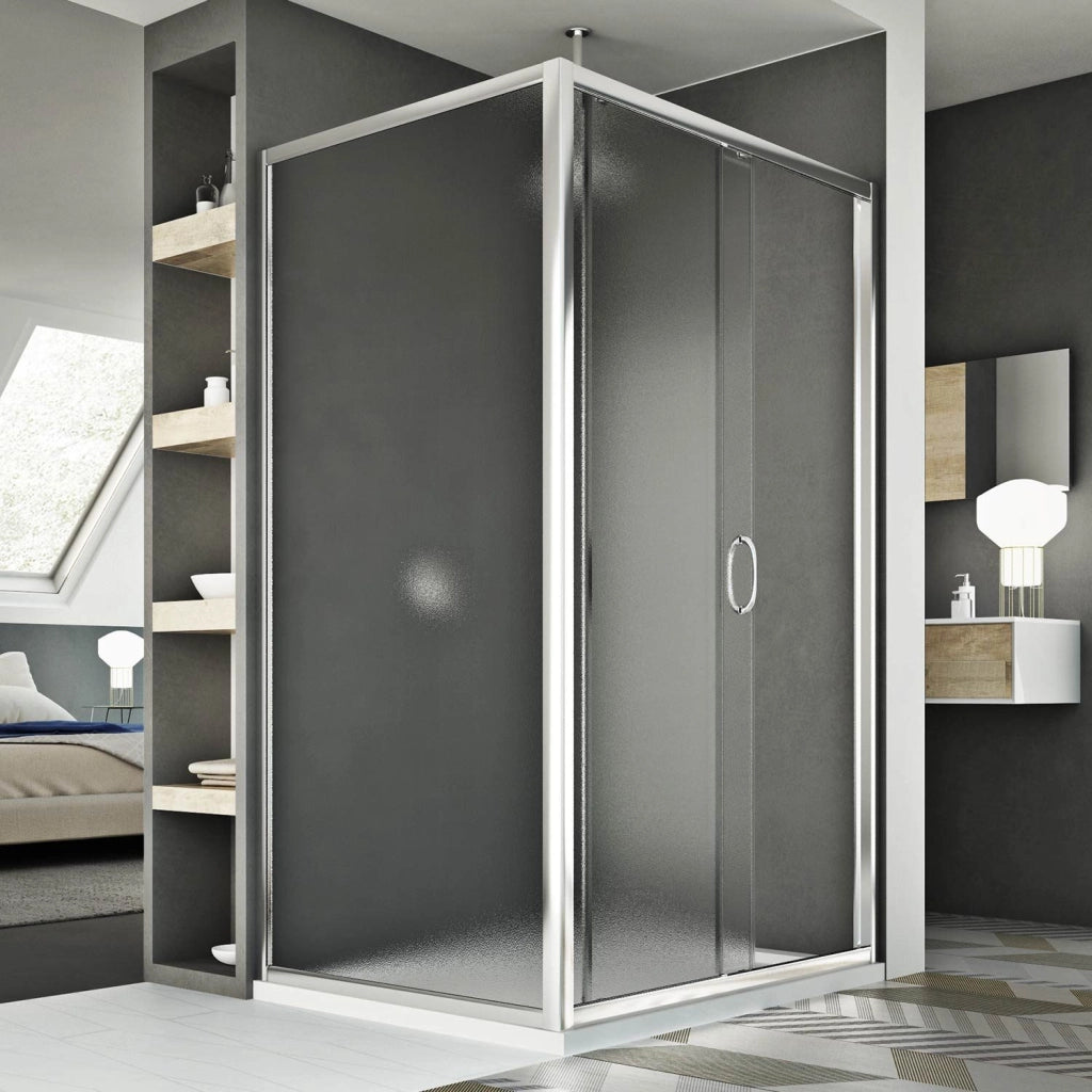 Box Doccia 75x150 CM H185 stampato C mod. Replay Duo 1 Anta
