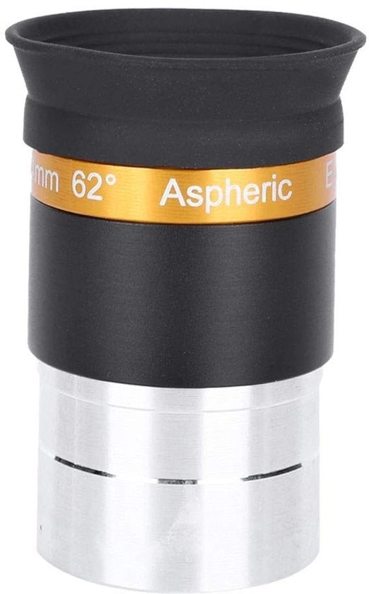 Accessorio per telescopio 4 mm, angolo di campo 62 gradi, asferico, trattamento HD, peso 98 g, protezione per l'occhio in gomma, lente per telescopio