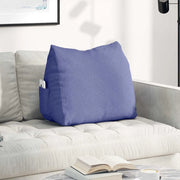 Cuscino per Schiena Blu jeans 60 x 20 x 50 cm Tessuto 42015045