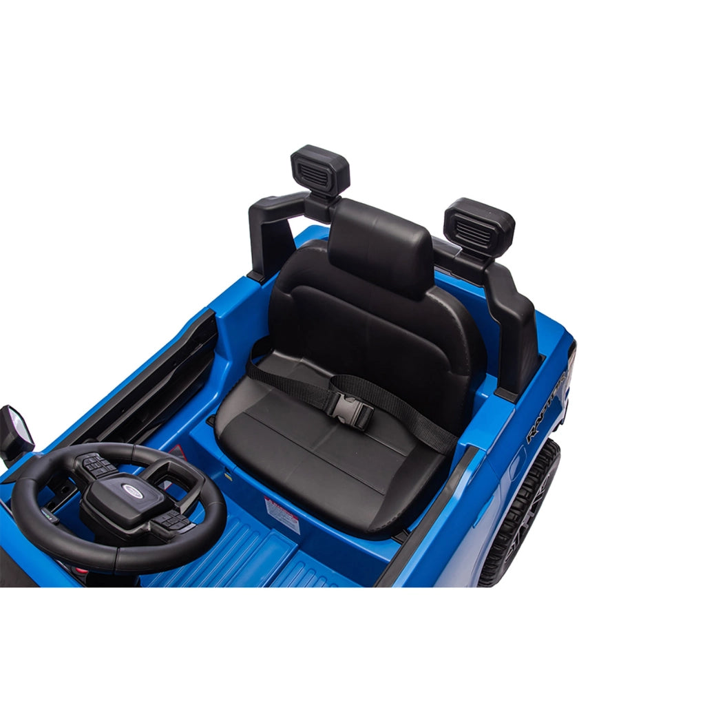 Macchina Elettrica per Bambini Licenza Ufficiale Ford Raptor 10,8V Blu