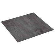 Tavole per Pavimenti 5,11 m² 55 pcs PVC Nero e Grigio