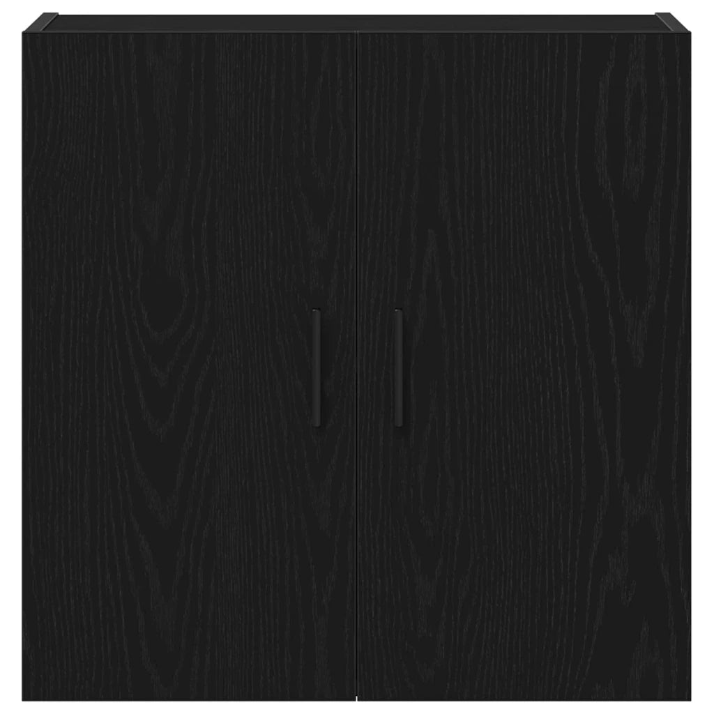 Mobile a muro 60 x 31 x 60 cm Legno ingegnerizzato Rovere Nero 862946