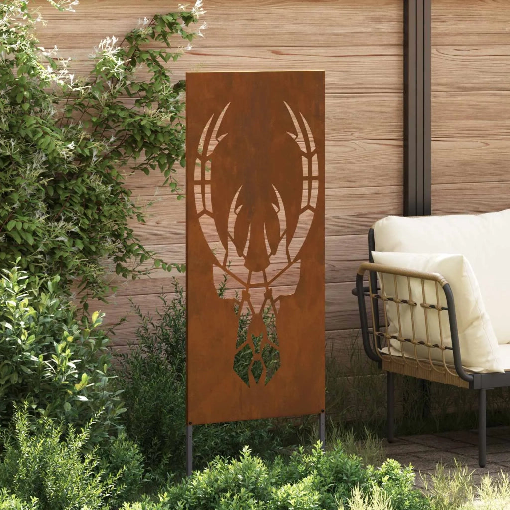 Schermo per privacy in giardino Ruggine 50 x 140 cm CFW8391109