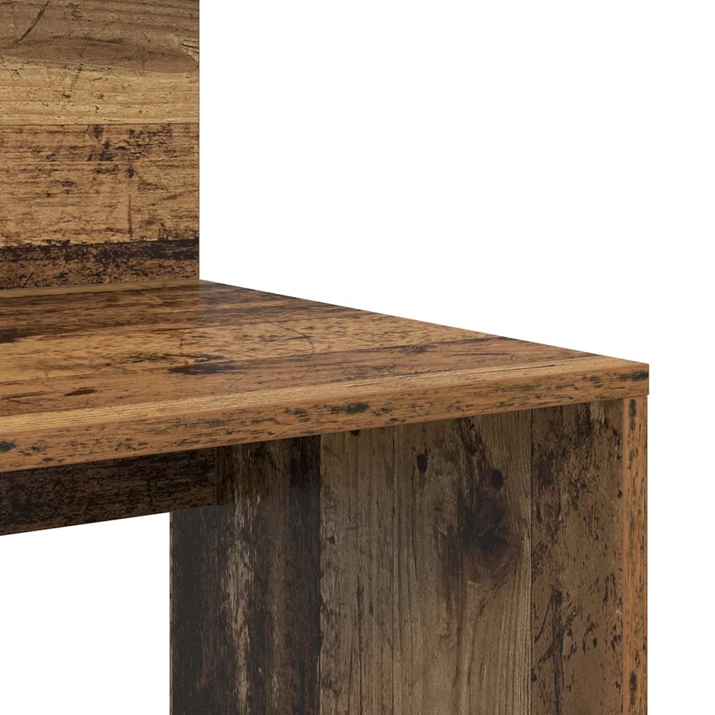 Scrivania | Tavolo da Ufficio Legno vecchio 90 x 48 x 101,5 cm Legno multistrato