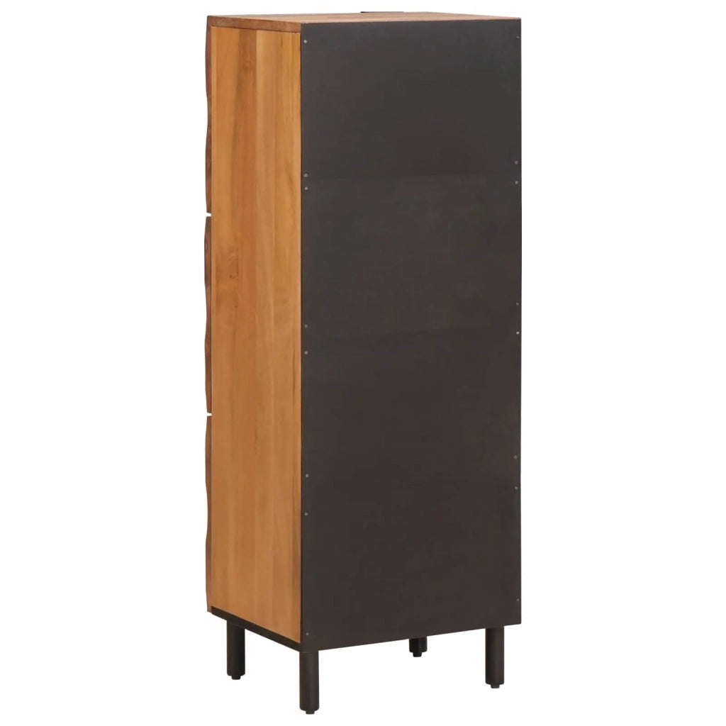 Credenza con porta Finitura Marrone Acacia 40 x 33 x 110 cm 4017929