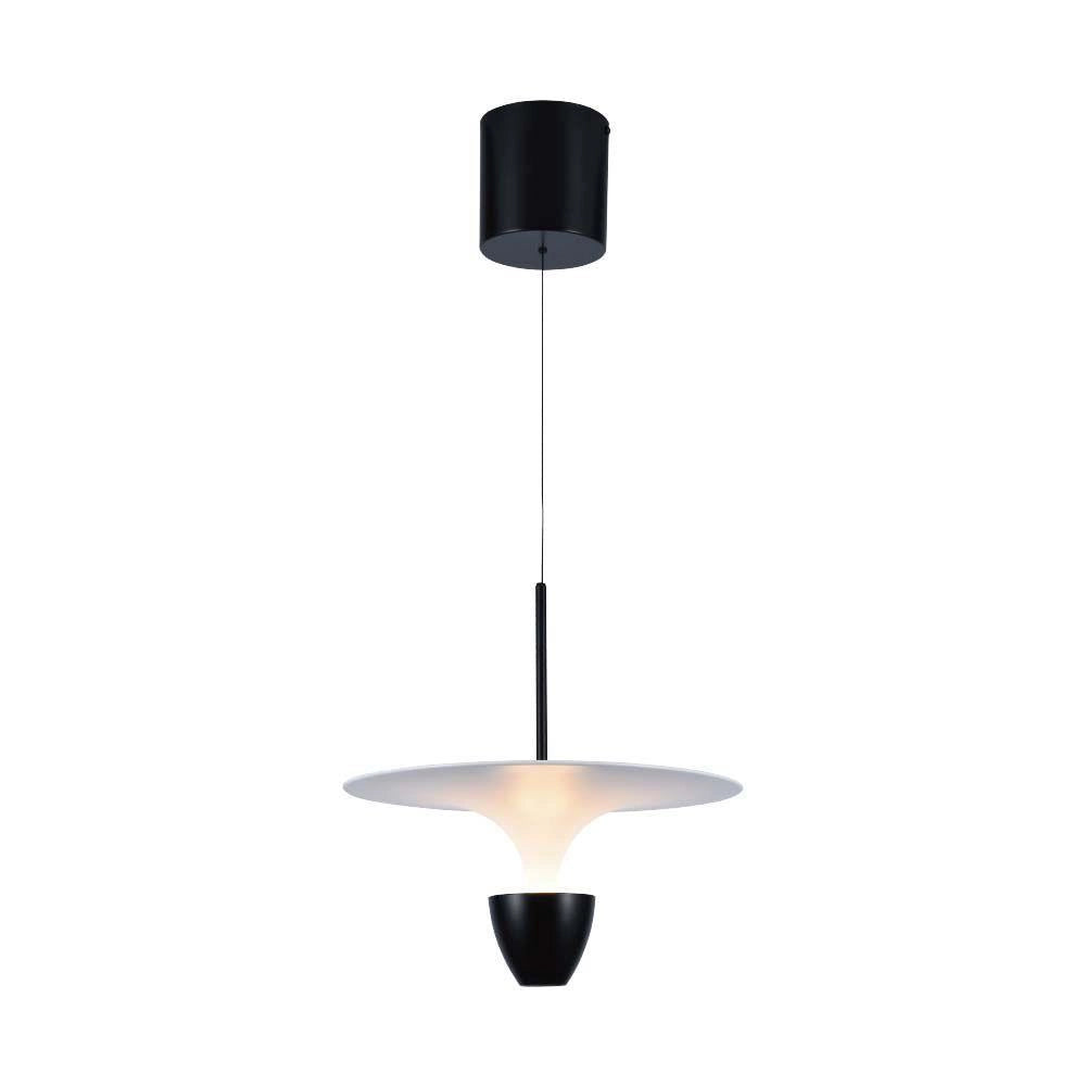 Lampada a sospensione LED V-TAC VT-7832 9W 3000K bianco/nero