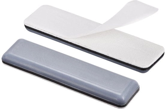 Regolatori di movimento per mobili 70x19mm - Protezioni per pavimento - Pads autoadesivi - PTFE duraturo - 12 pezzi - Riduzione del rumore