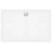Piatto Doccia Acrilico Rea Savoy White 80x100 Copertura rame spazzolato