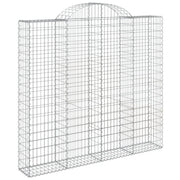 Cesto Gabbione ad Arco 200x30x180/200 cm Ferro Zincato