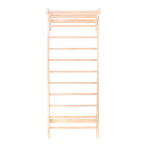 Toboli Spalliera svedese legno 220 cm max 150 kg Scala per ginnastica bambini adulti