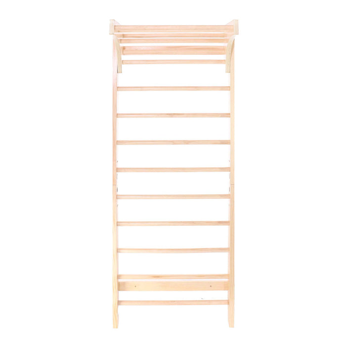 Toboli Spalliera svedese legno 220 cm max 150 kg Scala per ginnastica bambini adulti