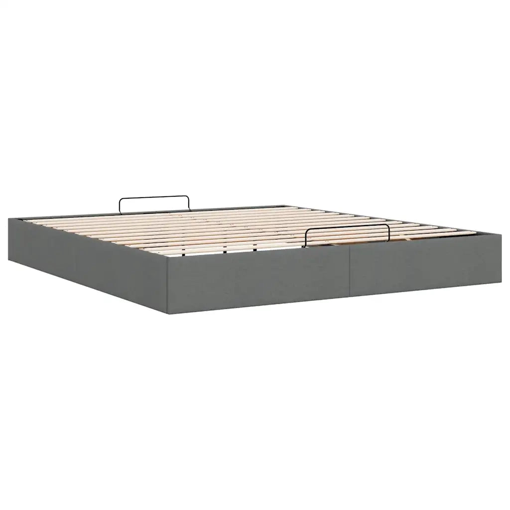 Struttura Letto Pouf senza Materasso 160x200 cm in Tessuto