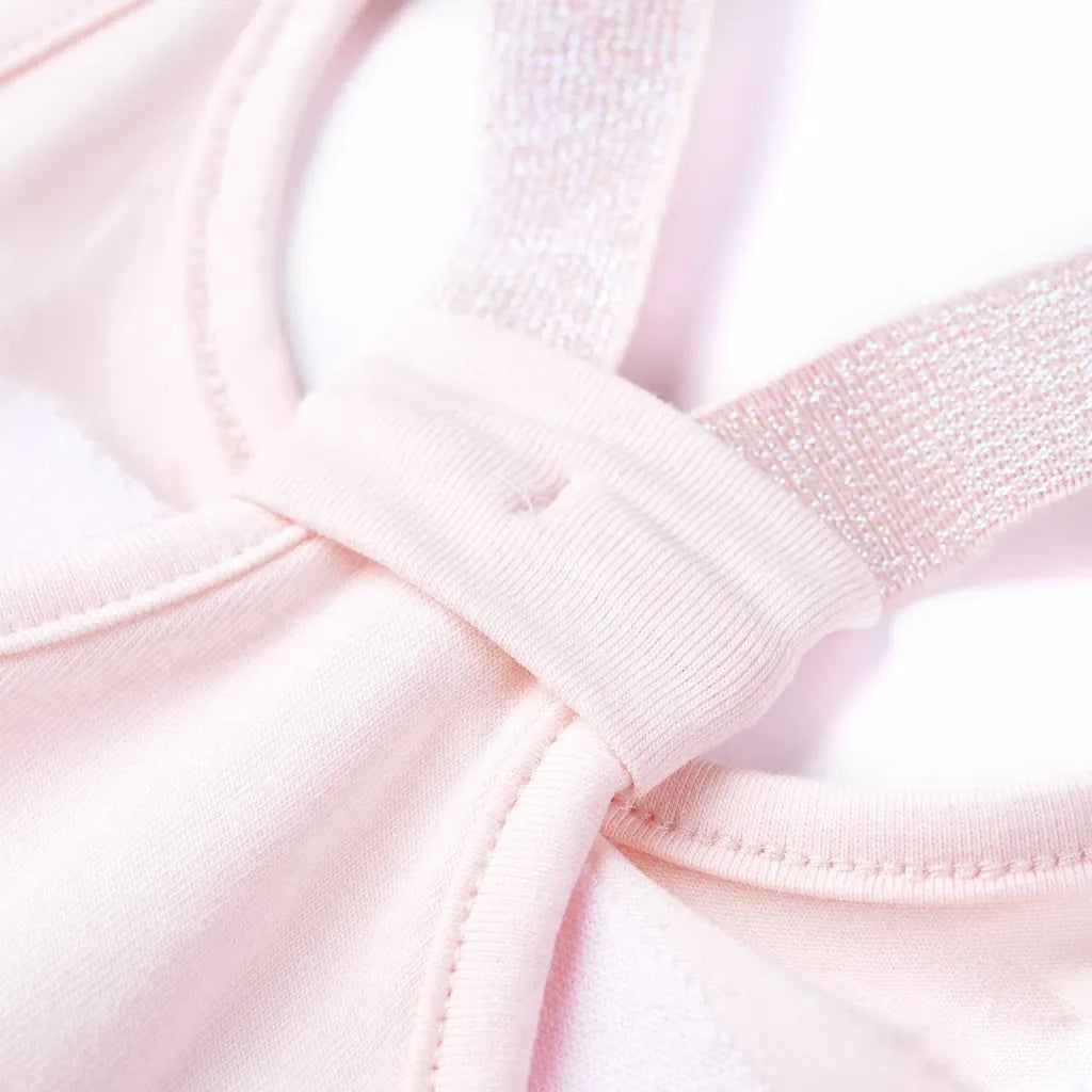 Canotta da Bambina Rosa Tenue 128