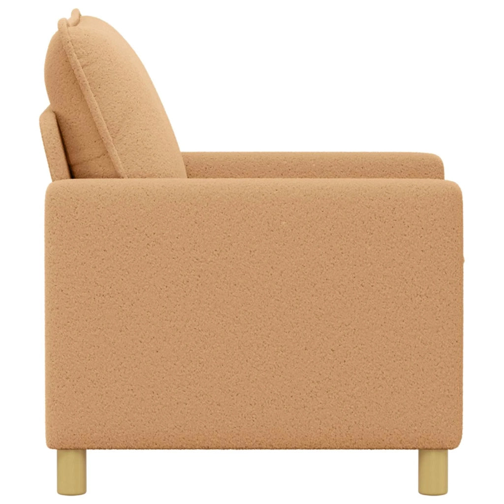 Divano Beige 126 x 81 x 87,5 cm Tessuto 42028812