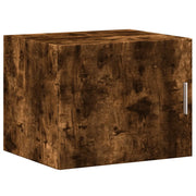 Armadietto a Muro | Mobile a Parete Rovere Fumo 50x42,5x40 cm in Legno Multistrato