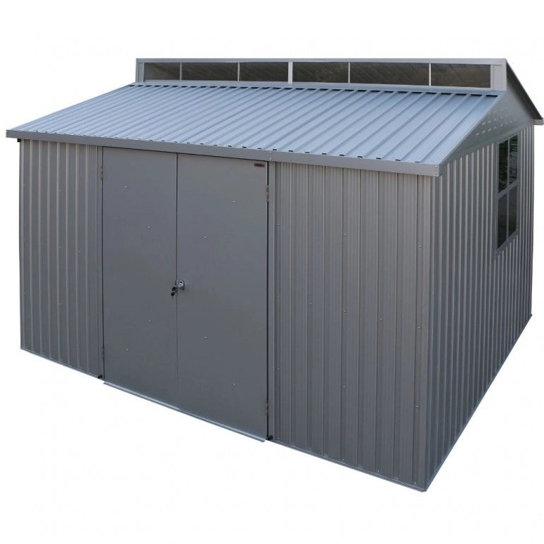 Casetta in Alluminio Alu 10'x8' Duramax 323 x 243 x 235 cm colore grigio