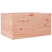 Fioriera rialzata per piante e fiori terrazza giardino 90 x 60 x 45,5 cm legno massello di abete Douglas marrone 02_0038018