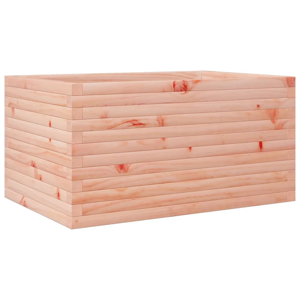 Fioriera rialzata per piante e fiori terrazza giardino 90 x 60 x 45,5 cm legno massello di abete Douglas marrone 02_0038018