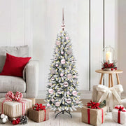 Albero di Natale artificiale con 150 LED Bianco 120 cm 3396023