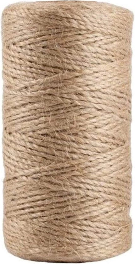 Cordone per giardinaggio - 400 m lungo - 1 mm - cordone di juta - cordone per giardinaggio - attività manuali - giardino - foto - piante - decorazioni