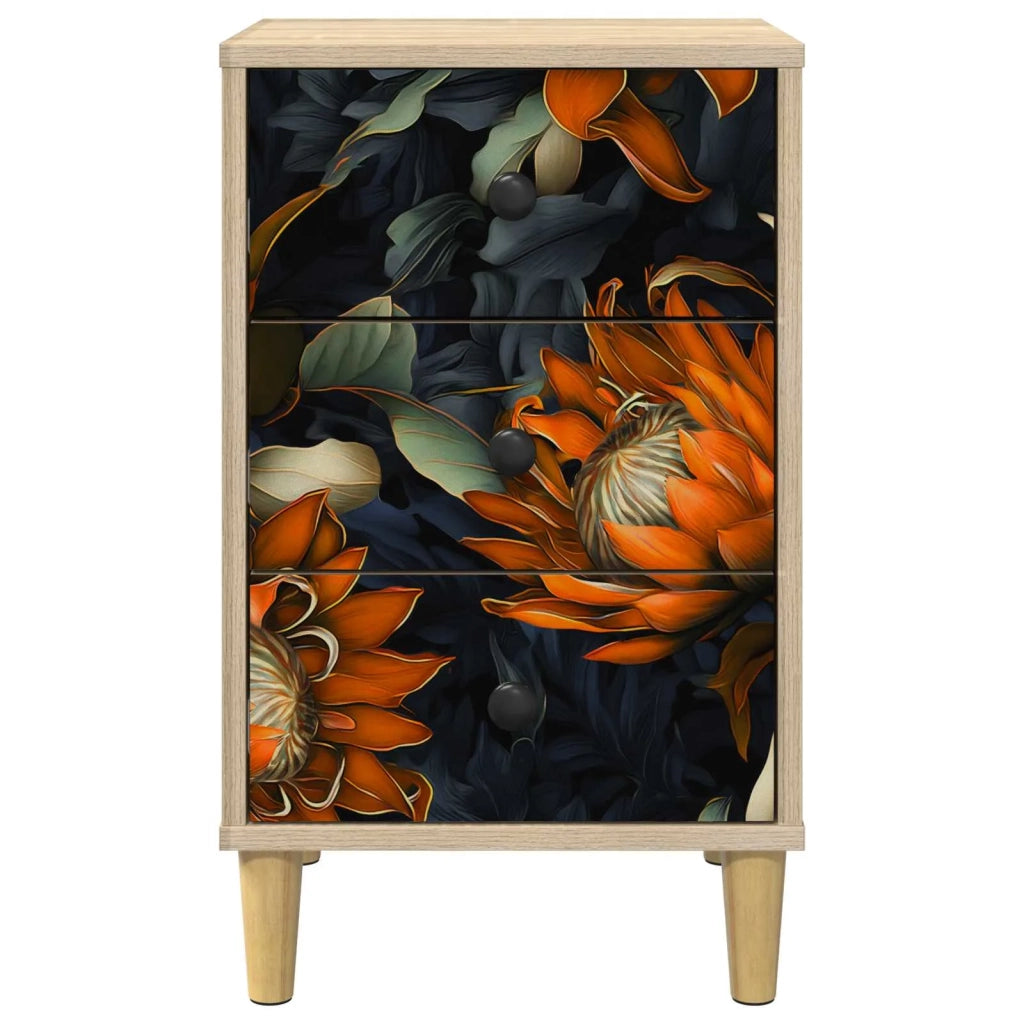 Armadio da Notte LOCHEM 2 pz Rovere Sonoma 36 x 33 x 60 cm 8007272