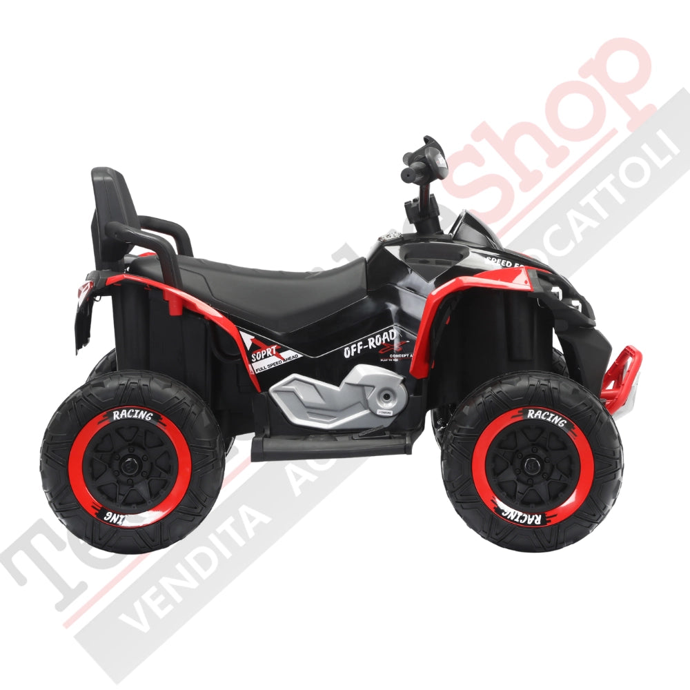 Tecnobike Shop - Quad Elettrico per Bambini ATV Safari Gold 24V-Rosso