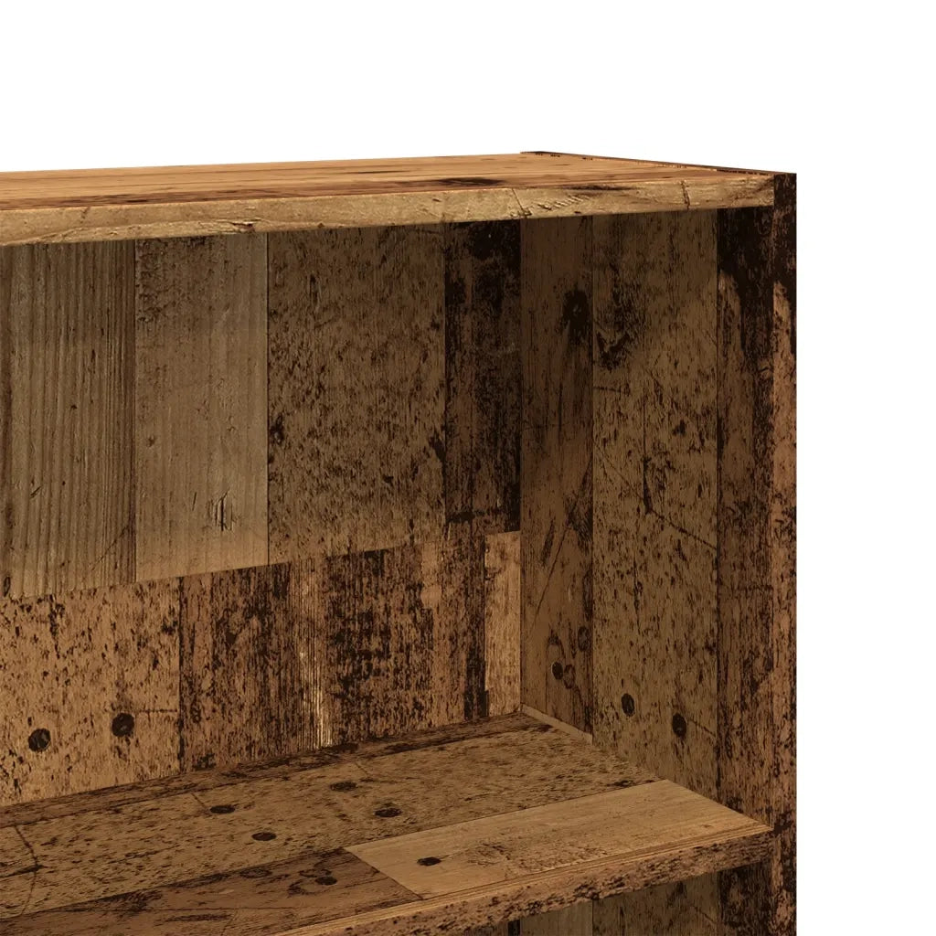 Libreria Legno Antico 80x24x143 cm in Legno Multistrato 857851