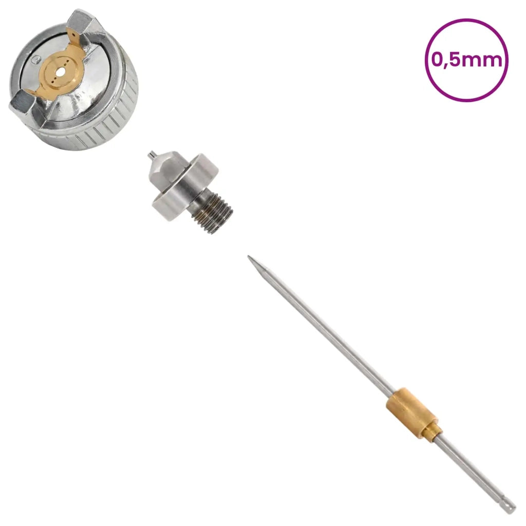 Ugello per Spruzzatore HVLP Ugello 0,8 mm Argento Acciaio Inox 42041867