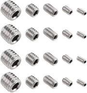 Set di 20 Viti a Capocchia a Cinque Viti RVS da M3 a M8