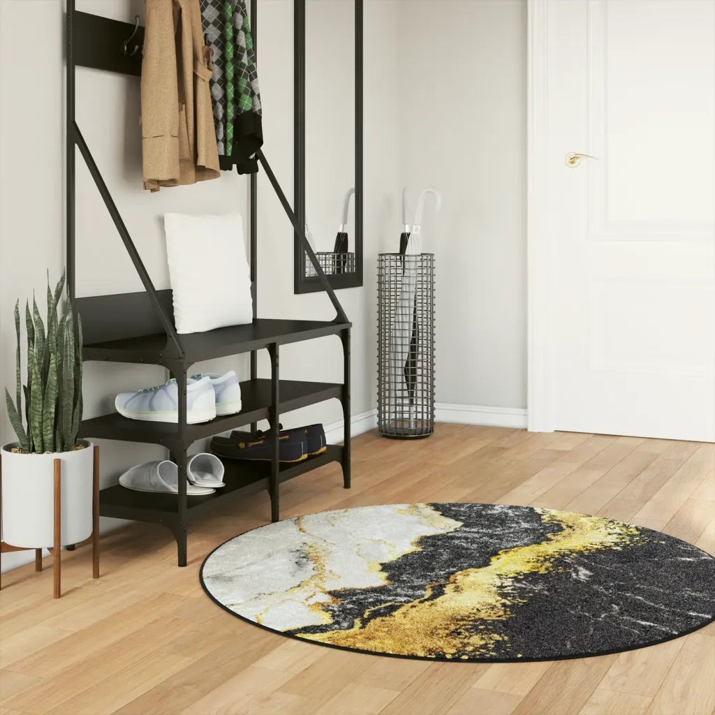 Tappeto Lavabile Multicolore Ø 120 cm 136614