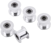 Kit 5 pezzi di rulli GT2 senza denti 10 mm per distributore sincrono - accessori per stampante 3D.