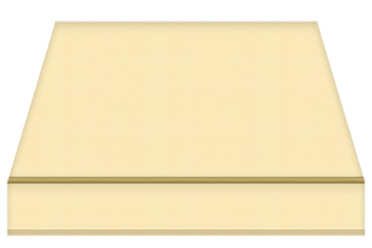 Tenda da Sole a Bracci Estensibili a Scomparsa Totale Tempotest Para' - Colore Avorio 93 - Largh. 3,60 x Sporgenza 2,10 - Att. Par. Arg. DX