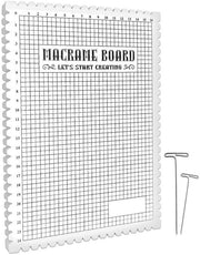 Set di blocchi per tessitura (3 pezzi) - Tappeti di blocco extra spessi - Reticolo per progetti di maglia - Schiuma EVA - Solido e ben segnato - Per progetti di precisione e perfetti