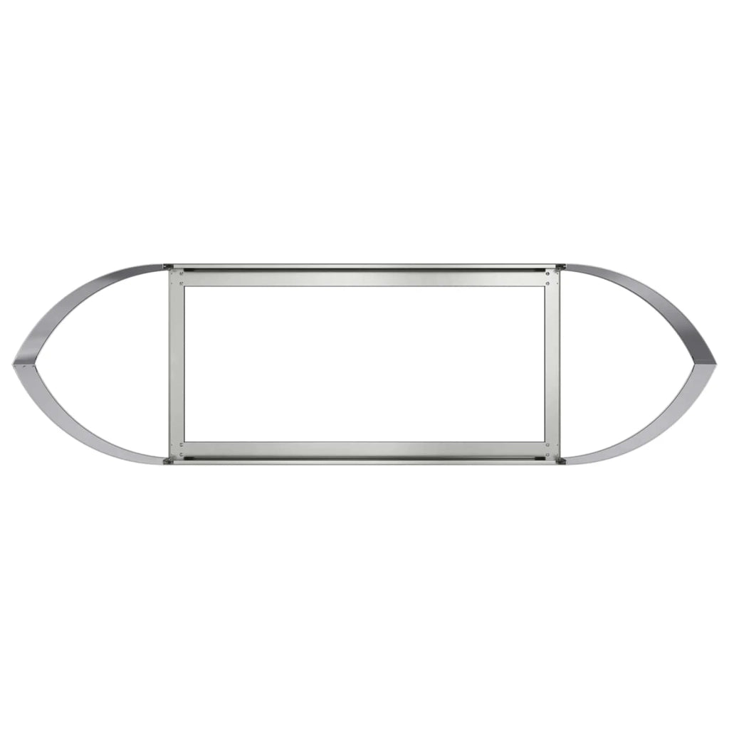 Letto rialzato da giardino Acciaio zincato 140 x 40 x 40 cm 8011717